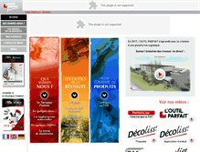 Tablet Screenshot of outilparfait.com